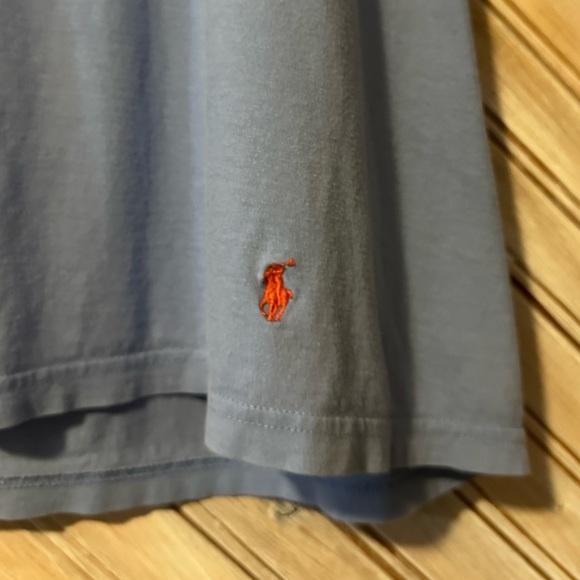 Polo Ralph Lauren Slate Blue Short Sleeve Tee Shirt Embroidered Logo - Picture 4 of 8